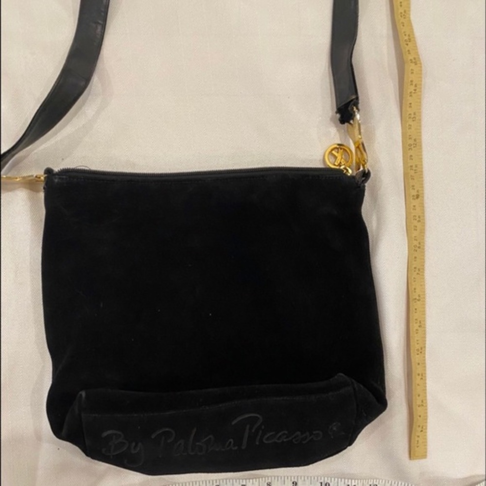 Vintage Paloma Picasso handbag w :Gold details